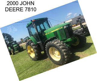 2000 JOHN DEERE 7810