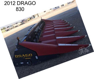 2012 DRAGO 830