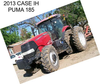 2013 CASE IH PUMA 185