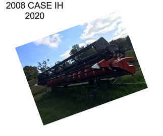 2008 CASE IH 2020