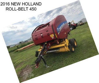 2016 NEW HOLLAND ROLL-BELT 450