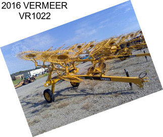 2016 VERMEER VR1022