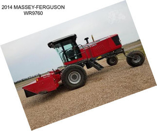 2014 MASSEY-FERGUSON WR9760