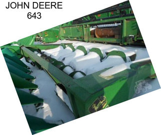 JOHN DEERE 643