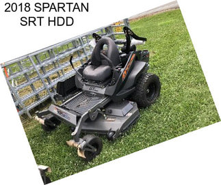 2018 SPARTAN SRT HDD