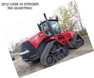 2012 CASE IH STEIGER 550 QUADTRAC