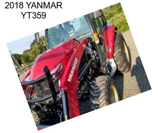 2018 YANMAR YT359