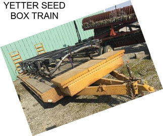 YETTER SEED BOX TRAIN