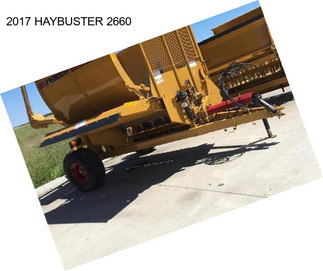 2017 HAYBUSTER 2660