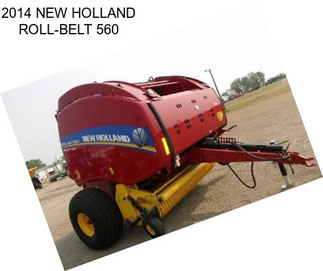 2014 NEW HOLLAND ROLL-BELT 560