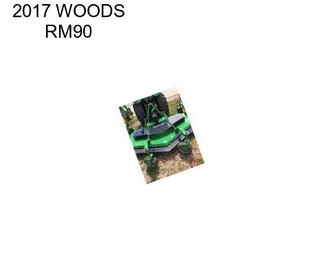 2017 WOODS RM90