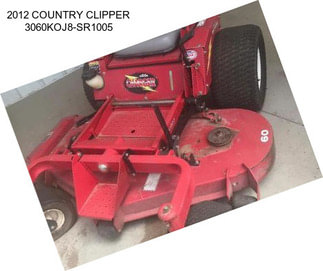 2012 COUNTRY CLIPPER 3060KOJ8-SR1005