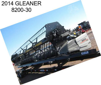2014 GLEANER 8200-30
