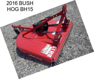 2016 BUSH HOG BH15