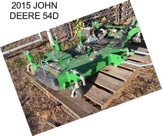 2015 JOHN DEERE 54D