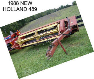 1988 NEW HOLLAND 489