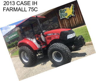 2013 CASE IH FARMALL 75C