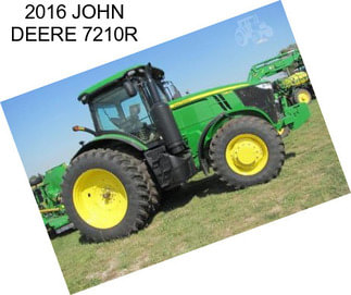 2016 JOHN DEERE 7210R