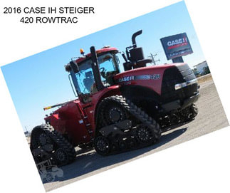 2016 CASE IH STEIGER 420 ROWTRAC