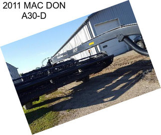 2011 MAC DON A30-D