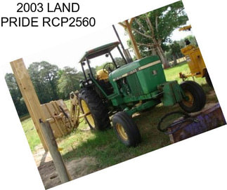 2003 LAND PRIDE RCP2560