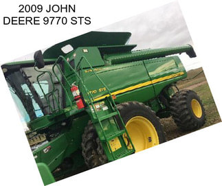 2009 JOHN DEERE 9770 STS