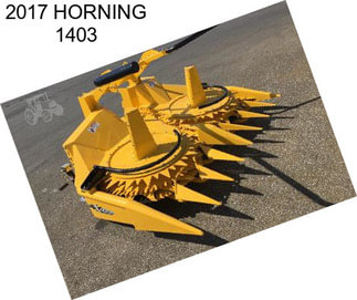 2017 HORNING 1403