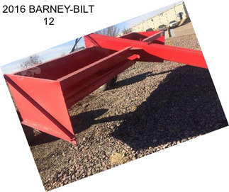 2016 BARNEY-BILT 12