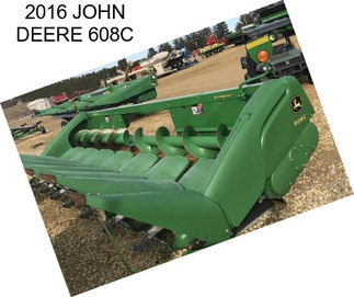 2016 JOHN DEERE 608C