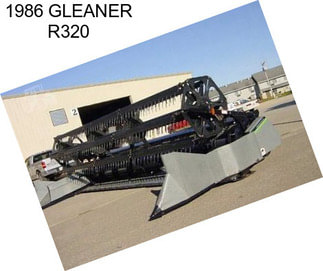 1986 GLEANER R320