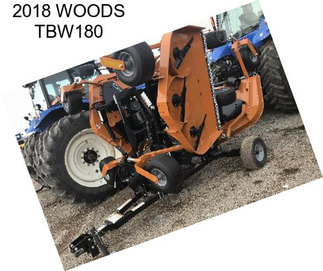 2018 WOODS TBW180
