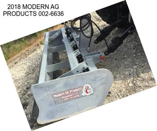 2018 MODERN AG PRODUCTS 002-6636