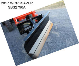 2017 WORKSAVER SBS2790A