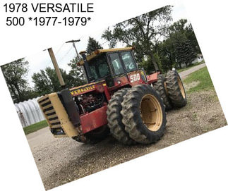 1978 VERSATILE 500 *1977-1979*