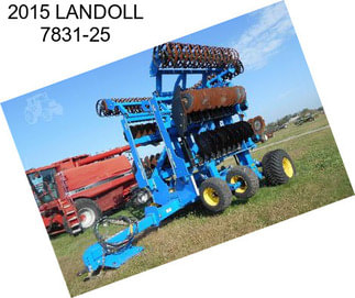 2015 LANDOLL 7831-25
