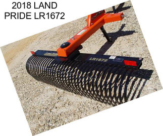 2018 LAND PRIDE LR1672