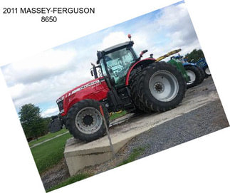 2011 MASSEY-FERGUSON 8650