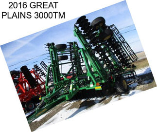 2016 GREAT PLAINS 3000TM