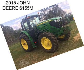 2015 JOHN DEERE 6155M