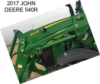 2017 JOHN DEERE 540R