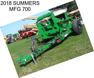 2018 SUMMERS MFG 700