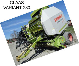 CLAAS VARIANT 280