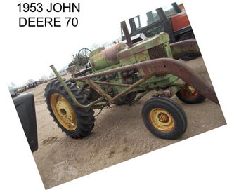 1953 JOHN DEERE 70