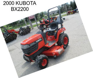 2000 KUBOTA BX2200