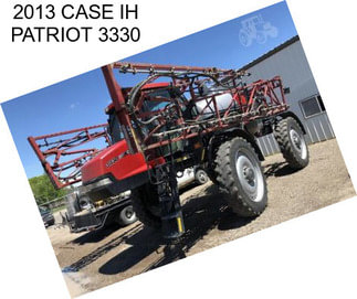 2013 CASE IH PATRIOT 3330