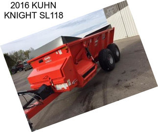 2016 KUHN KNIGHT SL118