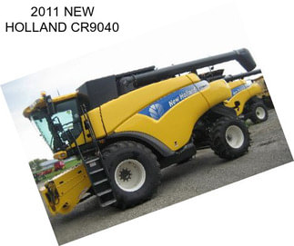 2011 NEW HOLLAND CR9040