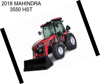 2018 MAHINDRA 3550 HST