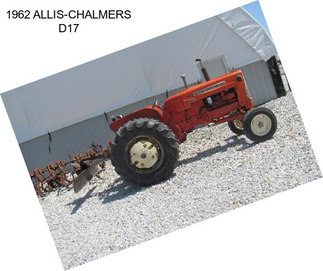 1962 ALLIS-CHALMERS D17