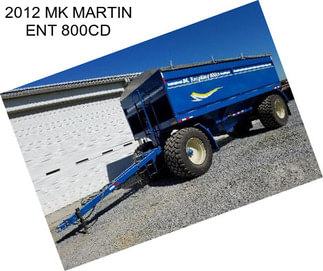 2012 MK MARTIN ENT 800CD